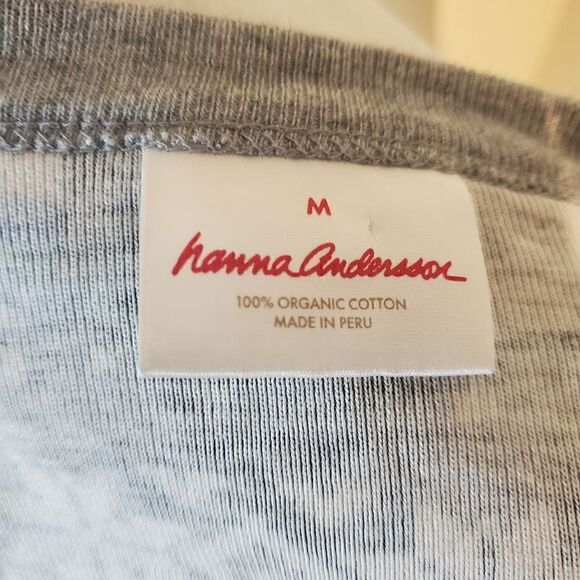 Hannah Andersson Winter Penguin Organic Cotton Pajama Top Size Medium - Picture 7 of 13